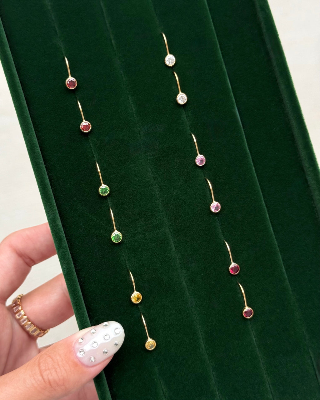 Remy Birthstone Earrings