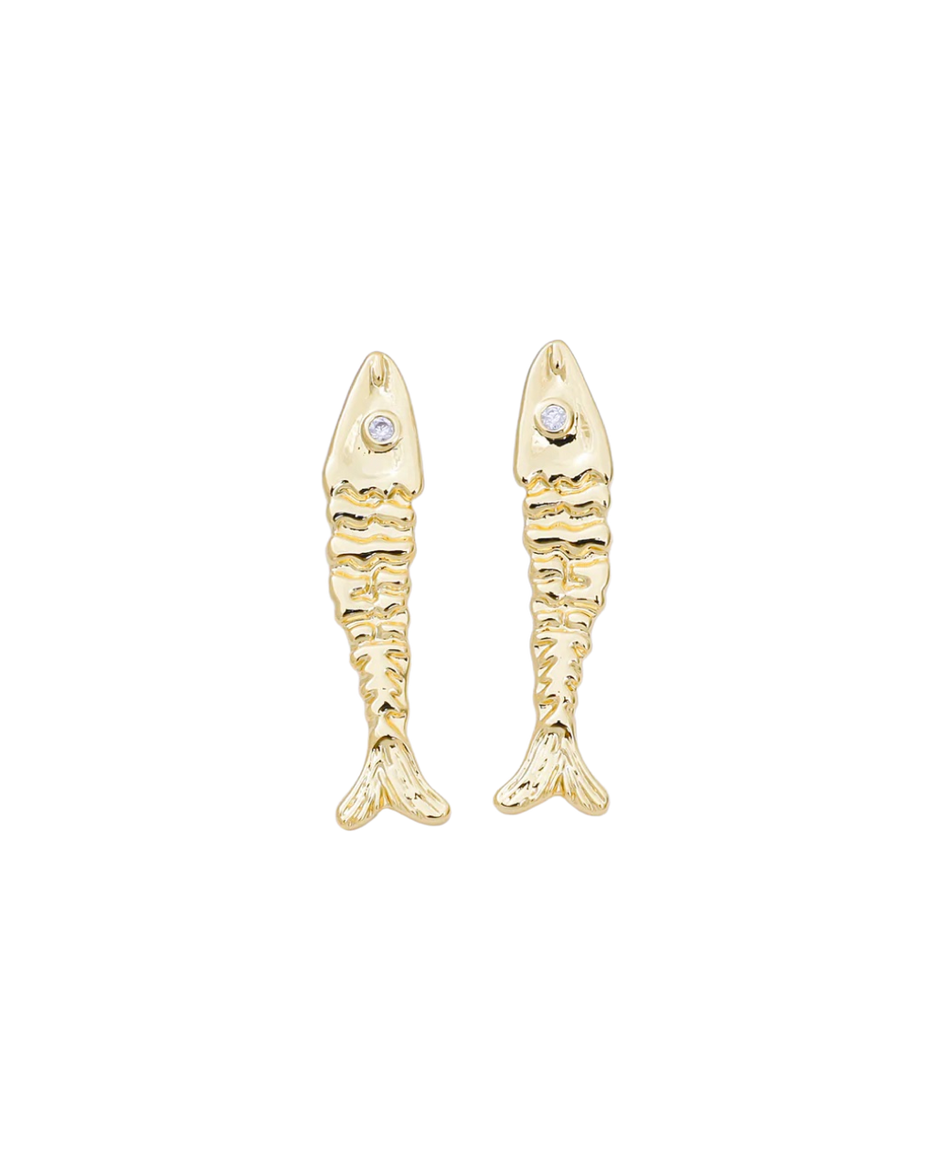 Sardine Stud Earrings