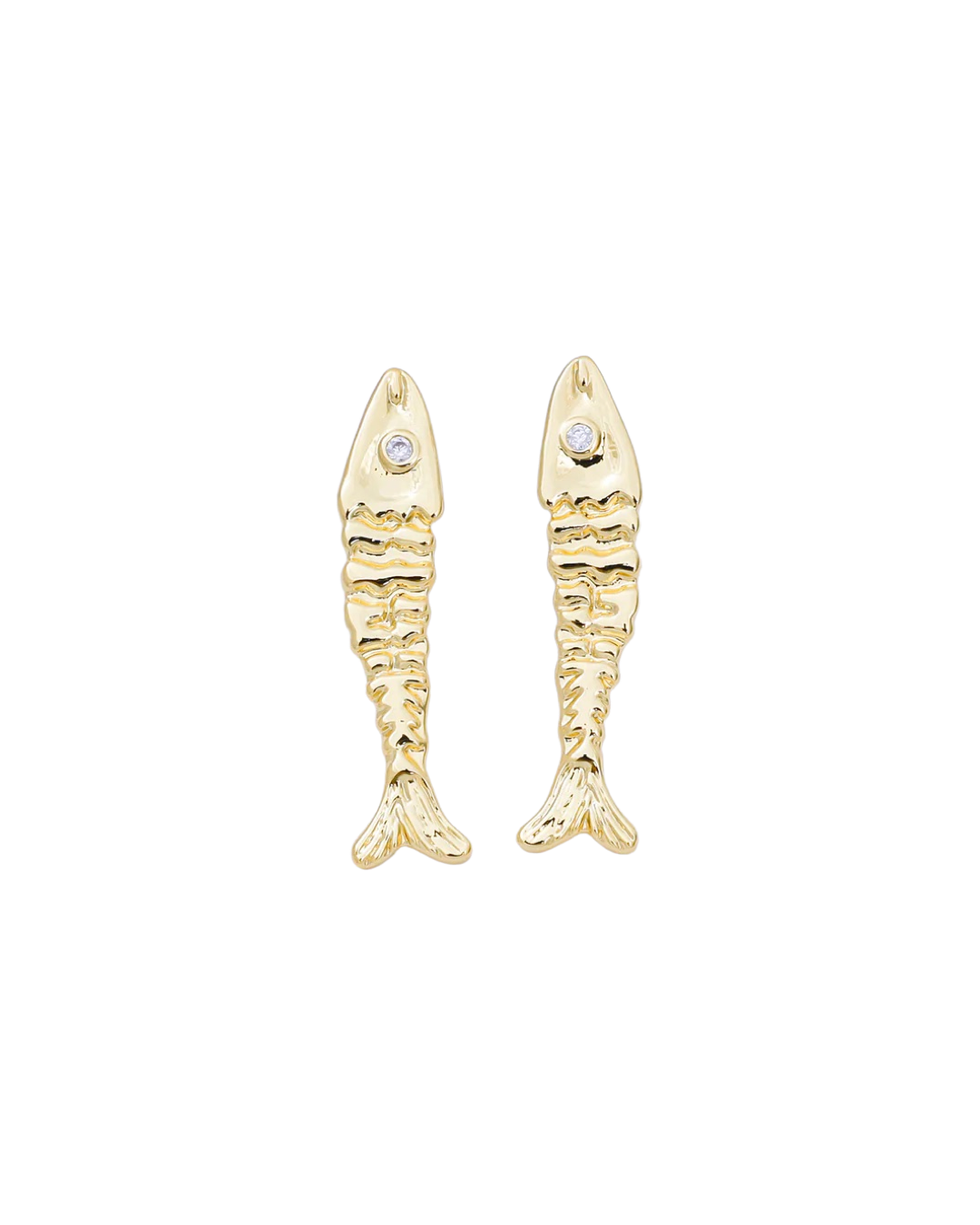 Sardine Stud Earrings