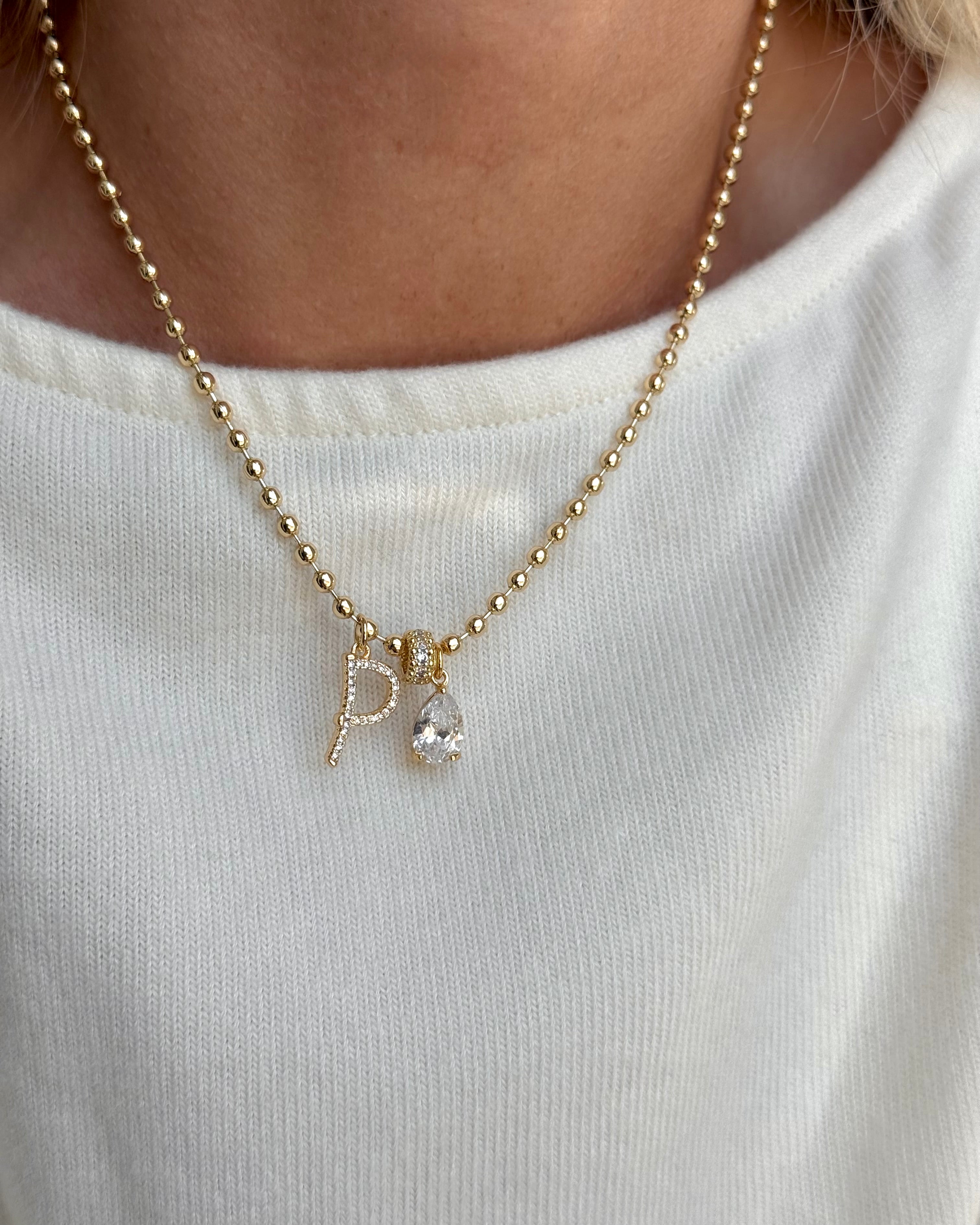Gia Charm Necklace