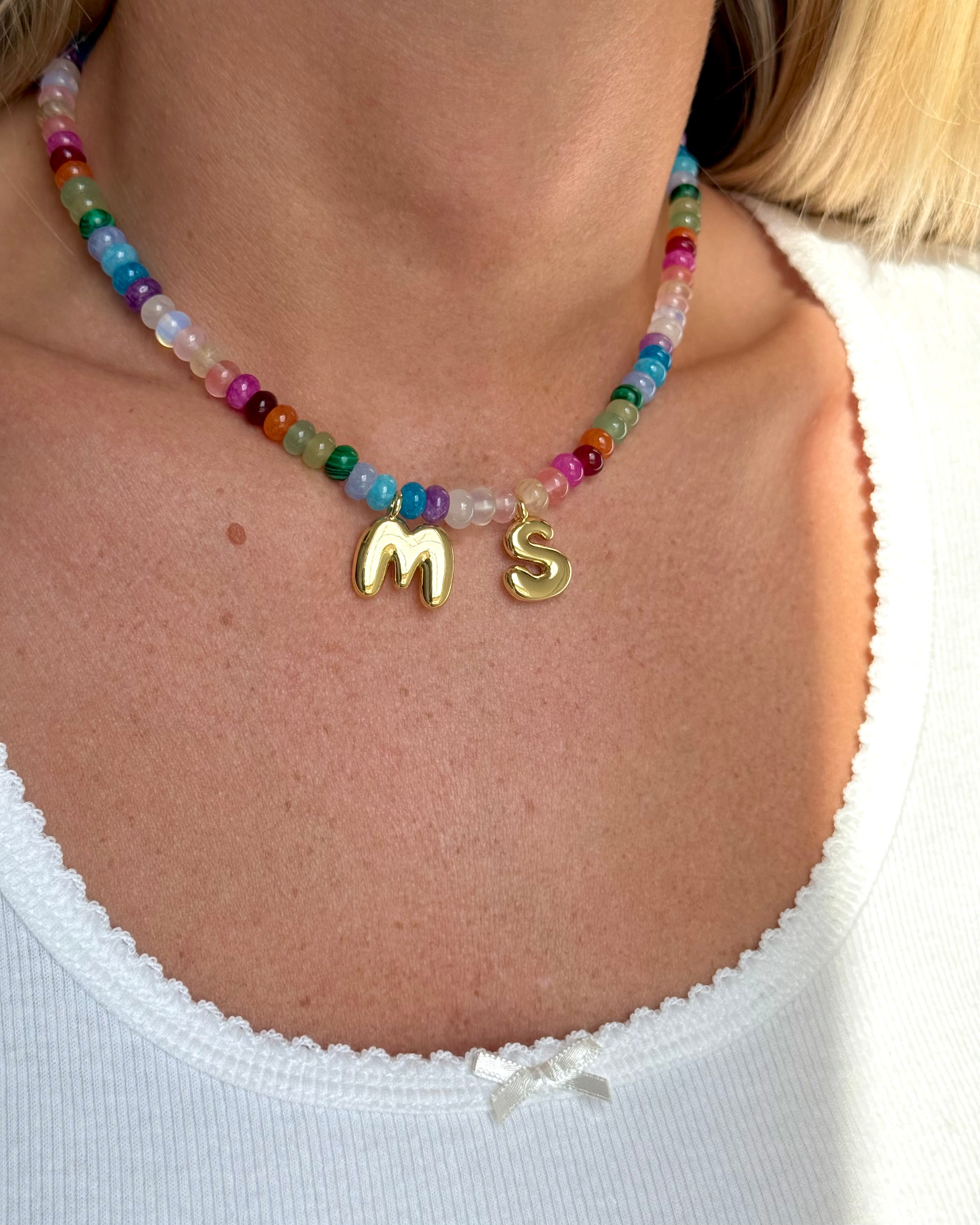 Poppy Initial Necklace