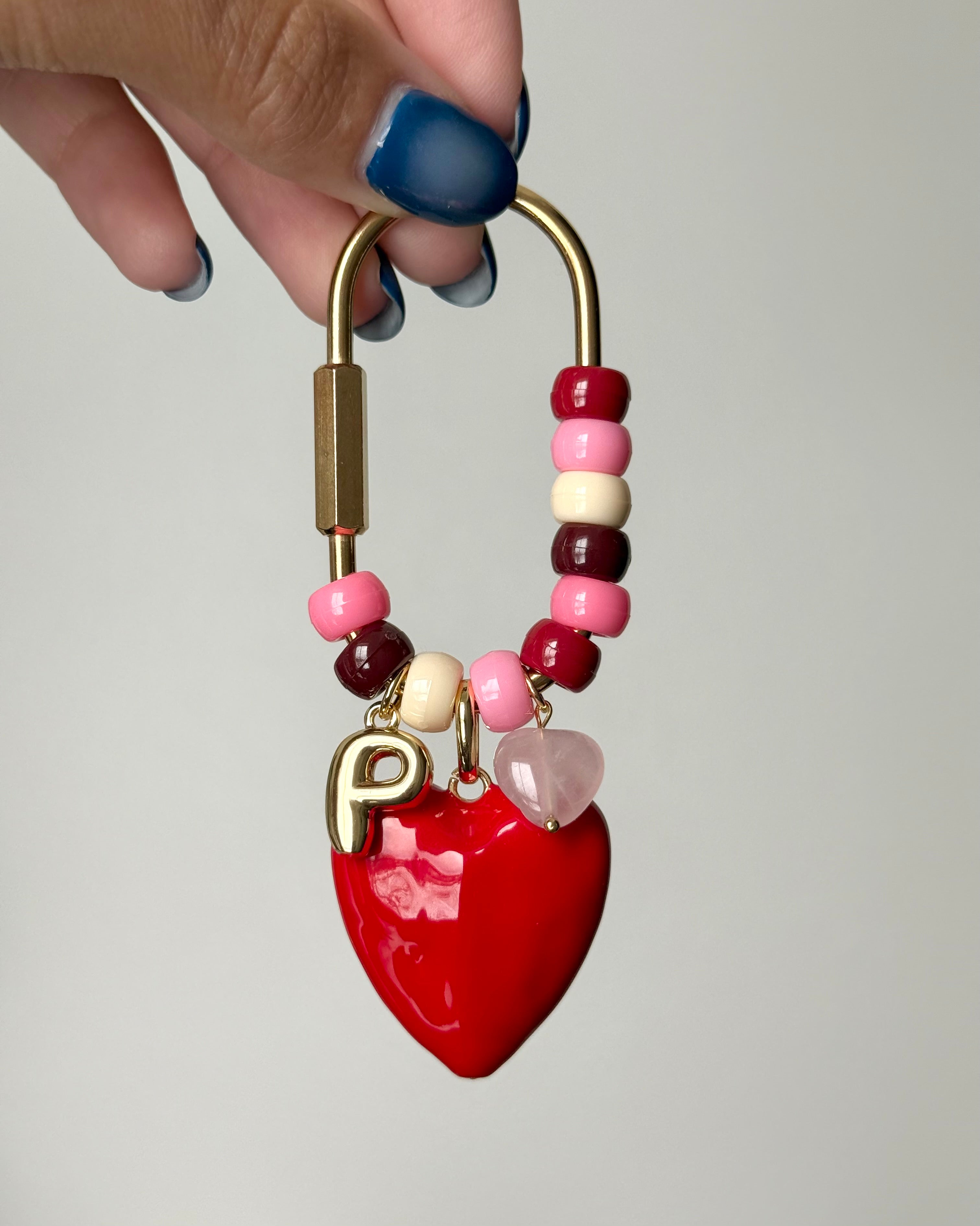 Heart Bag Charm