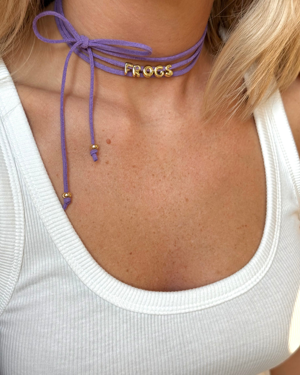 Team Spirit Wrap Necklace