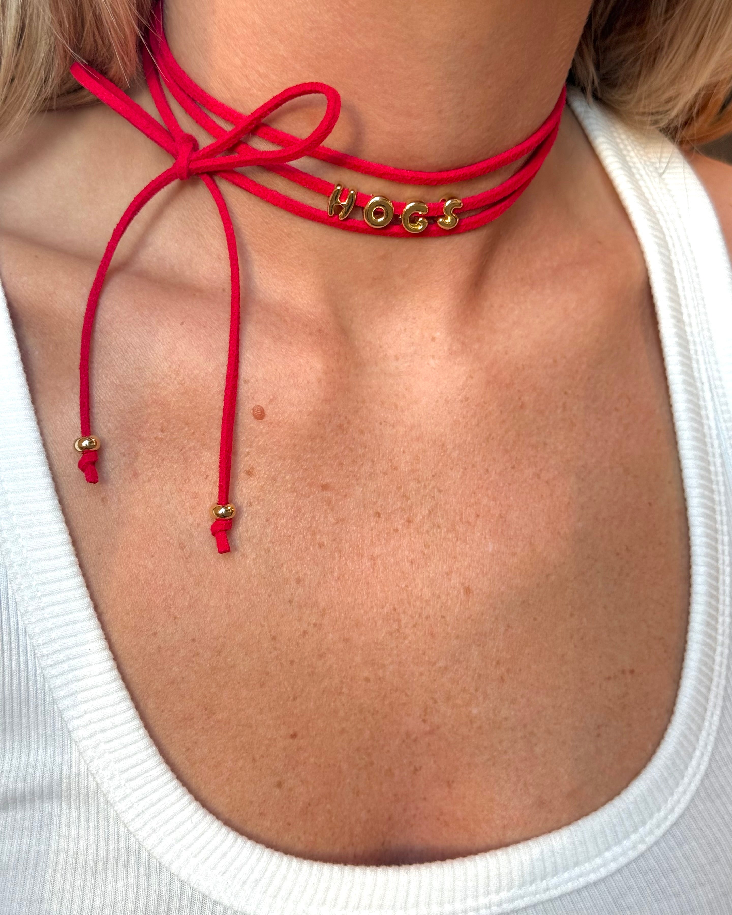 Team Spirit Wrap Necklace