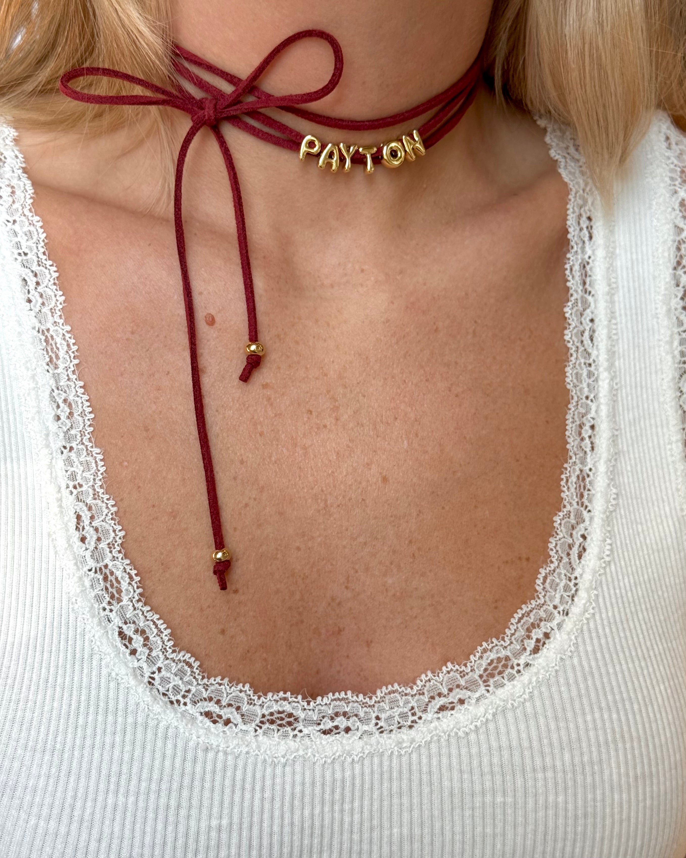 Say My Name Wrap Necklace