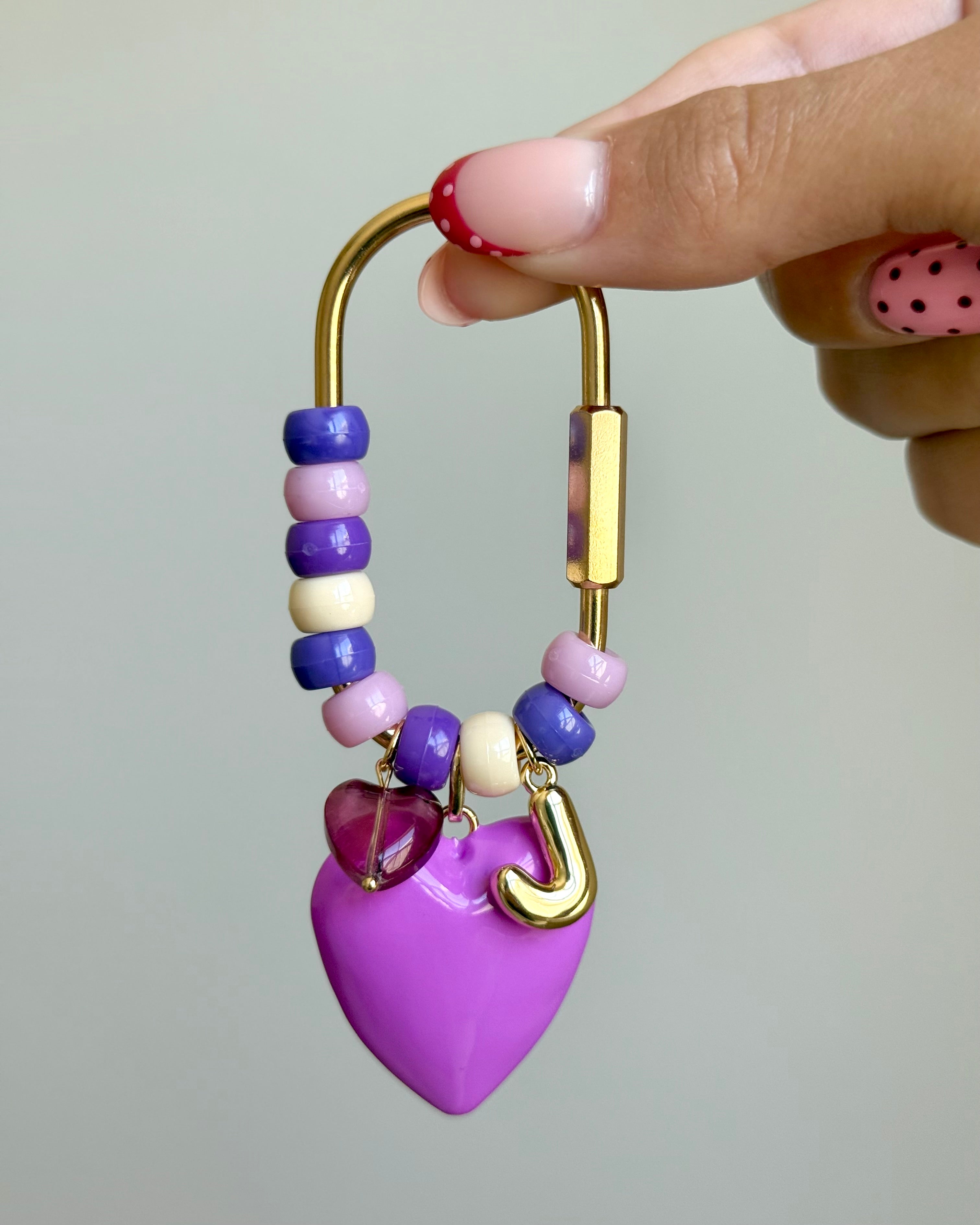 Heart Bag Charm