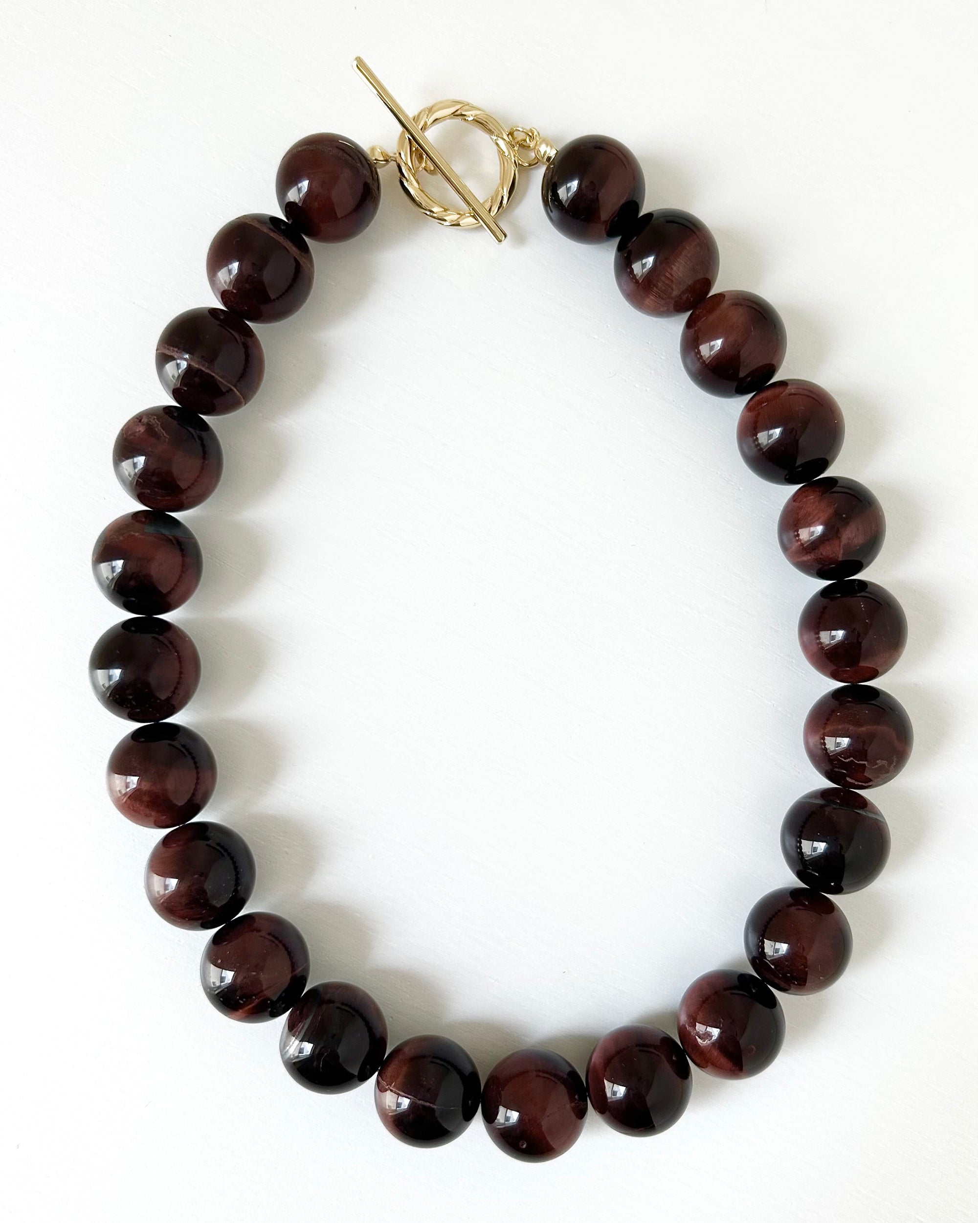 Big Chunky Choker - Tigers Eye