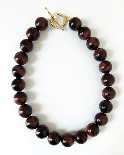 Big Chunky Choker - Tigers Eye