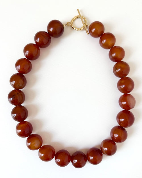 Big Chunky Choker - Carnelian